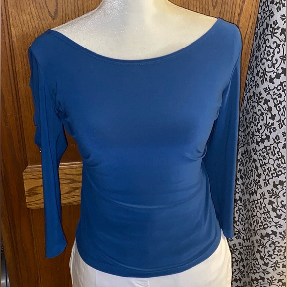 Mesmerize Rhinestone Sleeve Top - Picture 2 of 6